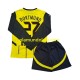 Camisola Borussia Dortmund Karim Adeyemi 27 Criança Equipamento Primeiro 2024-2025 Manga Comprida